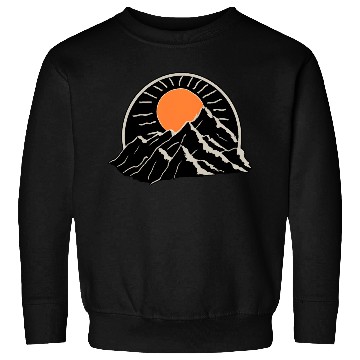 Discover The mountain and sun Sweatshirts
