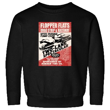 Discover Vintage Hot Rod Classic Drag Racing Poster Sweatshirts