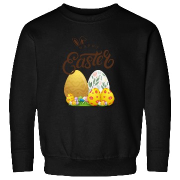 Discover Happy easter sayings egg bunny Sweatshirts
