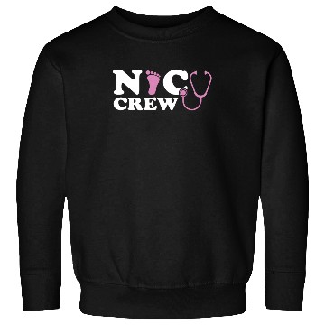 Discover Funny NICU Crew Sweatshirts