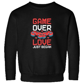 Discover Valentine's Day Gamer Playing Video Game Couples Sweatshirts