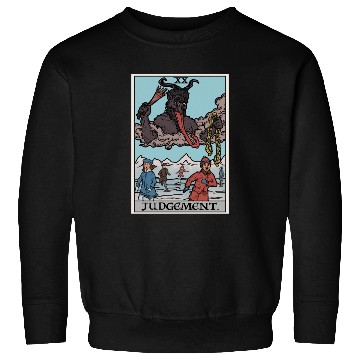 Discover Judgement by Krampus Sweatshirts