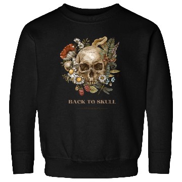 Discover back to skull Sweatshirts
