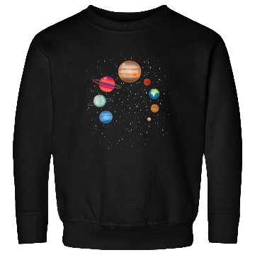 Discover Earth Lover Celestial Body Fan Funny Galaxy Explo Sweatshirts