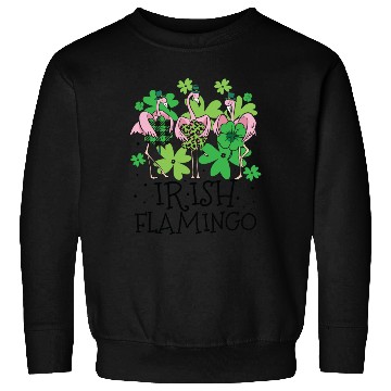 Discover Irish Flamingo Saint Patrick s Day Sweatshirts