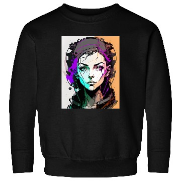 Discover AI ART 01 GAMER GIRL Sweatshirts