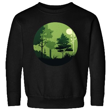 Discover Beautiful Green Nature Camping Sweatshirts