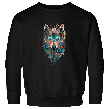 Discover Cute Wolf Sweatshirts