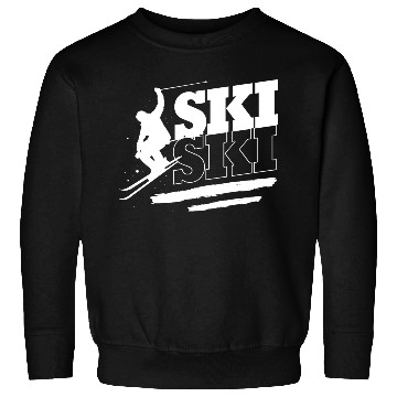 Discover Skiing Ski Instructor Skier Sweatshirts