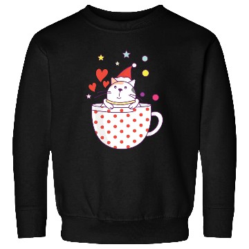 Discover Love Cat Xmas Sweatshirts