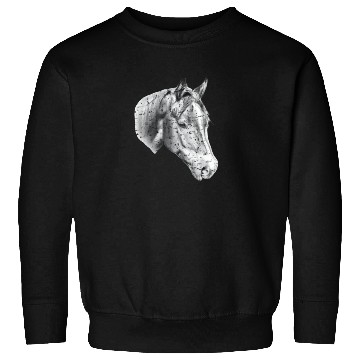 Discover Horse head pencil drawing Sweatshirts