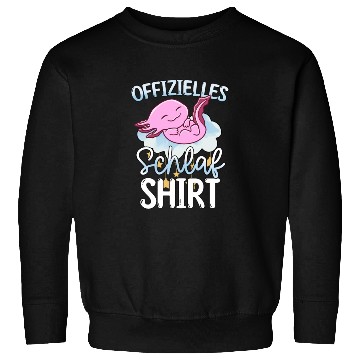 Discover Official Sleep Sweatshirts Axolotl