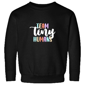 Discover Nursing ICU Neonatal Team Tiny Humans NICU Nurse Sweatshirts