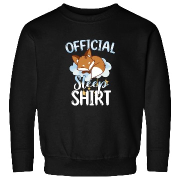 Discover Official Sleep Sweatshirts Fox