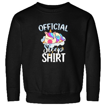 Discover Official Sleep Sweatshirts Unicorn
