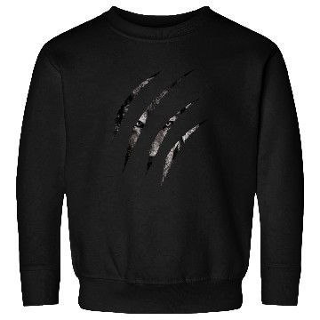 Discover claws mark | Pack of Alpha Wolf were here Sweatshirts