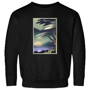 Discover Experience the Serenity of Rainforest Night Sweatshirts