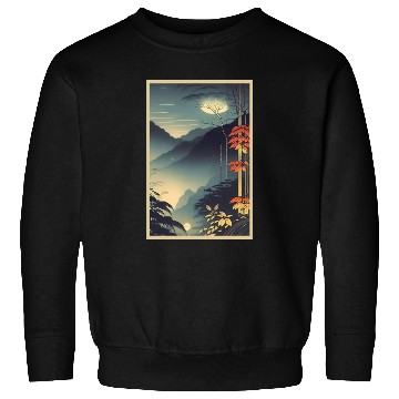 Discover Experience the Calmness of Rainforest Night Sweatshirts