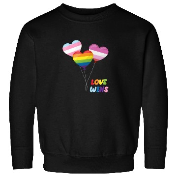 Discover Pride LGBTQ. Statement Sweatshirts