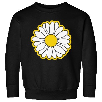 Discover yellow daisy flower Sweatshirts