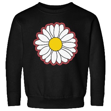 Discover red daisy flower Sweatshirts