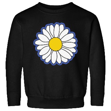 Discover blue daisy flower Sweatshirts