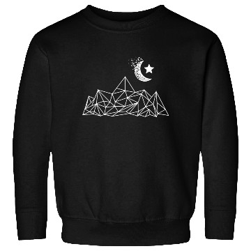 Discover Mountain Moon Hiking Sweatshirts