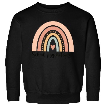 Discover School Psychologist Rainbow Sweatshirts