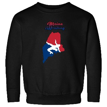 Discover Maine Wrestling Sweatshirts