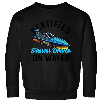 Discover Drag Boat Racing Racer Speed Motor Boat Driver Sweatshirts