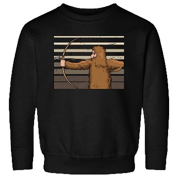 Discover Traditional Archery Bigfoot Archer Arrow Bow Sweatshirts