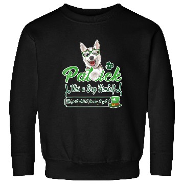 Discover Funny Husky Dog Breed Saint Patricks Day St Paddy Sweatshirts