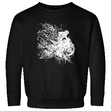 Discover Racing Motorcycle Splash Style Sweatshirts