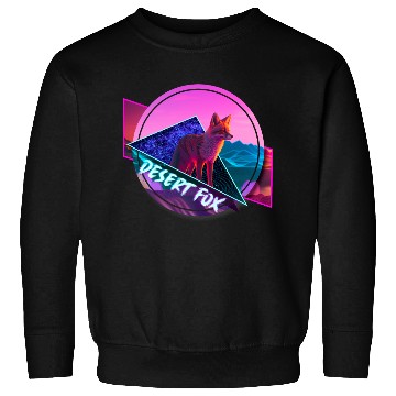 Discover Desert Fox 1980s Original / 砂漠のキツネ Sweatshirts