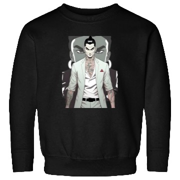 Discover Japan Yakuza Greeny Face Sweatshirts