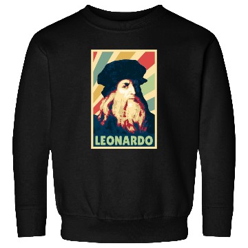 Discover Leonardo Da Vinci Vintage Colors Sweatshirts
