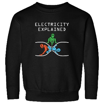Discover Electronic Physics Science Teacher Proton Neutron Sweatshirts