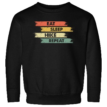 Discover EAT SLEEP HIKING REPEAT Sweatshirts