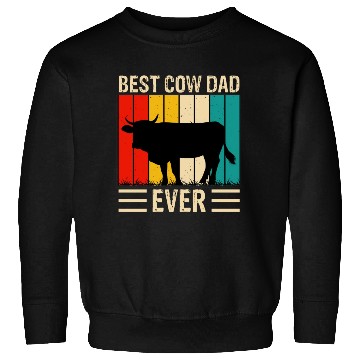 Discover Best dad cow ever Sweatshirts
