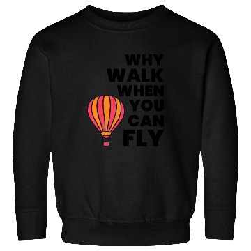 Discover Hot Air Ballooning Hopper Balloon Ride Balloonist Sweatshirts