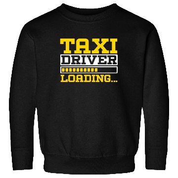 Discover Taxi Driver Loading Taxicab Cab Driver Cabbie Sweatshirts