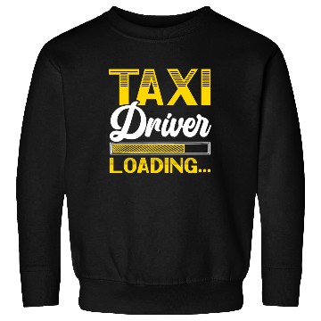 Discover Taxi Driver Loading Taxicab Cab Driver Cabbie Sweatshirts