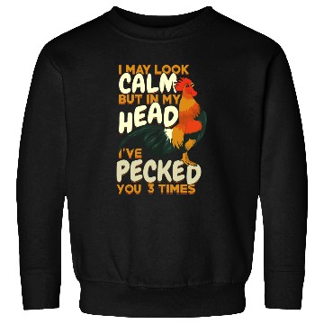 Discover Funny Backyard Chickens Rooster Farmer Gift Sweatshirts