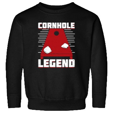 Discover Cornhole Legend Bean Bag Toss Player Gift Sweatshirts