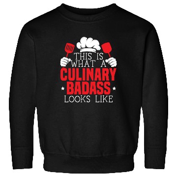 Discover Culinary Gangster Pastry Chef Cooking Culinary Sweatshirts