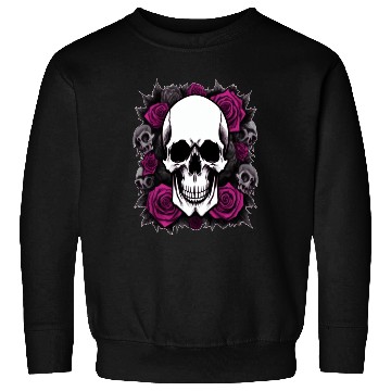 Discover Los Angeles Mexican sugar skull Sweatshirts