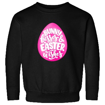Discover Happy Easter | Bunny Kisses and Easter Wishes | Sweatshirts