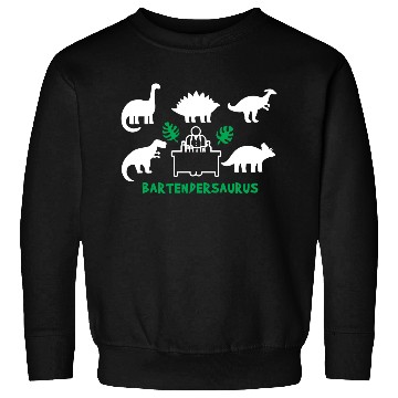 Discover Bartender Saurus Dinosaurs Sweatshirts