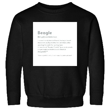 Discover Beagle Definition PTBW Sweatshirts