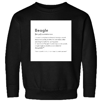 Discover Beagle Definition PTBB Sweatshirts